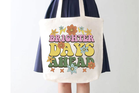 Positive Quote Retro Flower Sublimation Sublimation Creativeart88 