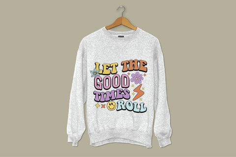 Positive Quote Retro Flower Sublimation Sublimation Creativeart88 