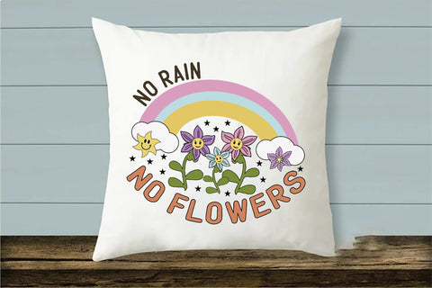 Positive Quote Retro Flower Sublimation Sublimation Creativeart88 