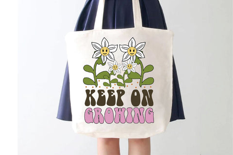 Positive Quote Retro Flower Sublimation Sublimation Creativeart88 