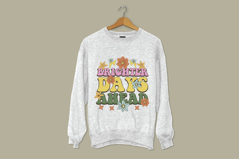 Positive Quote Retro Flower Sublimation Sublimation Creativeart88 