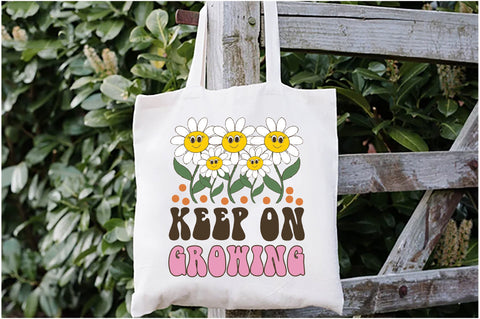 Positive Quote Retro Flower Sublimation Sublimation Jagonath Roy 