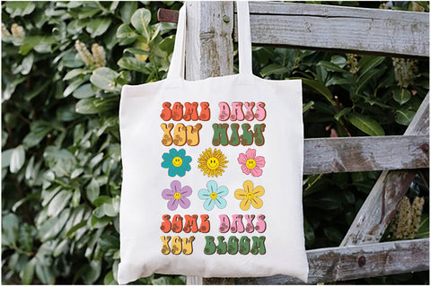 Positive Quote Retro Flower Sublimation Sublimation Jagonath Roy 