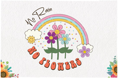 Positive Quote Retro Flower Sublimation Sublimation Jagonath Roy 
