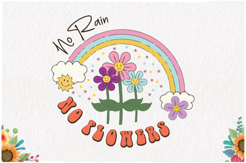 Positive Quote Retro Flower Sublimation Sublimation Jagonath Roy 