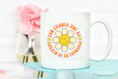 Positive Quote Retro Hippie Sublimation SVG designartist 