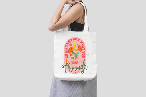 Positive Quote Retro Hippie Sublimation SVG designartist 