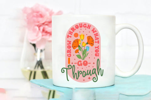 Positive Quote Retro Hippie Sublimation SVG designartist 