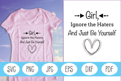 Positive Quote SVG | Inspirational Quote | Girl Power SVG Angel Lynne Designs 