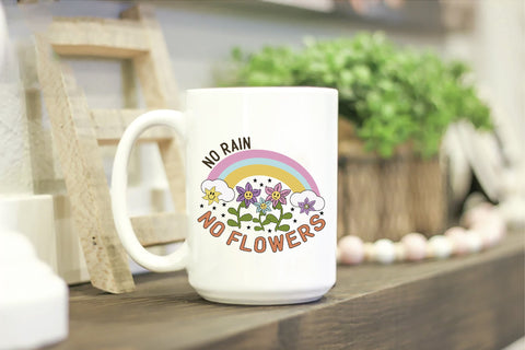 Positive Quotes Retro Flower PNG Bundle Sublimation Creativeart88 