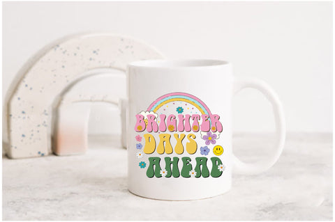 Positive Quotes Retro Flower Sublimation Bundle Sublimation Jagonath Roy 