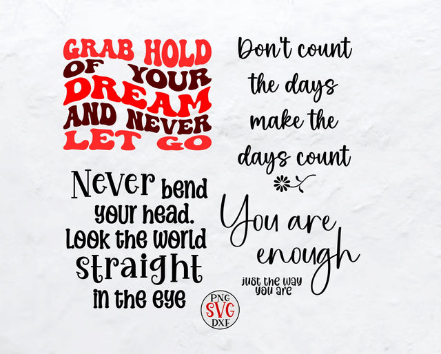 Positive thoughts SVG Calico Creations Svg 