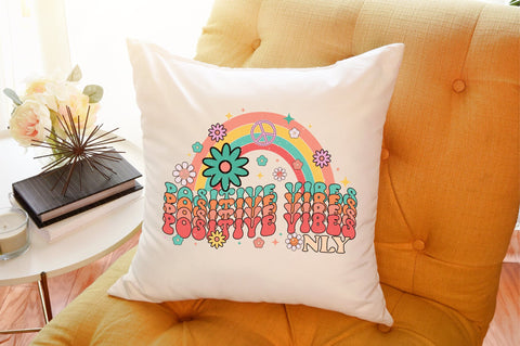 Positive Vibes Only PNG Sublimation Sublimation designartist 