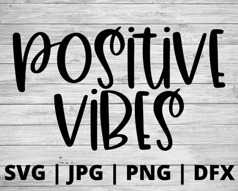 Positive vibes SVG Good Morning Chaos 