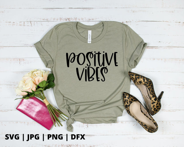 Positive vibes SVG Good Morning Chaos 