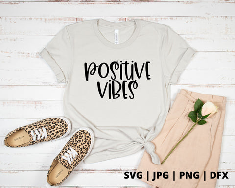 Positive vibes SVG Good Morning Chaos 
