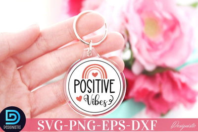 Positive vibes SVG SVG DESIGNISTIC 