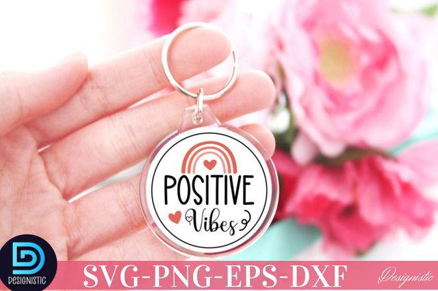 Positive vibes SVG SVG DESIGNISTIC 