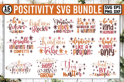 Positivity SVG Bundle SVG Ariyan 