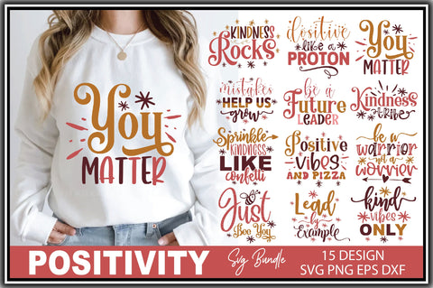 Positivity SVG Bundle SVG Ariyan 