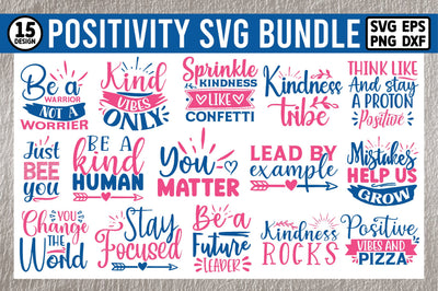 Positivity SVG Bundle SVG Ariyan 