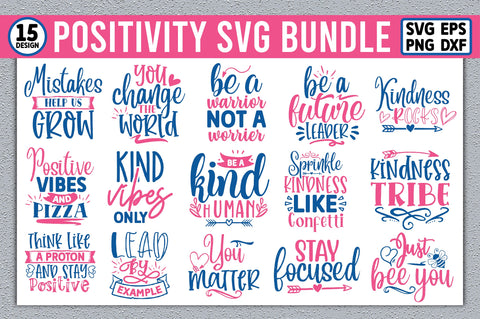 Positivity SVG Bundle SVG Ariyan 