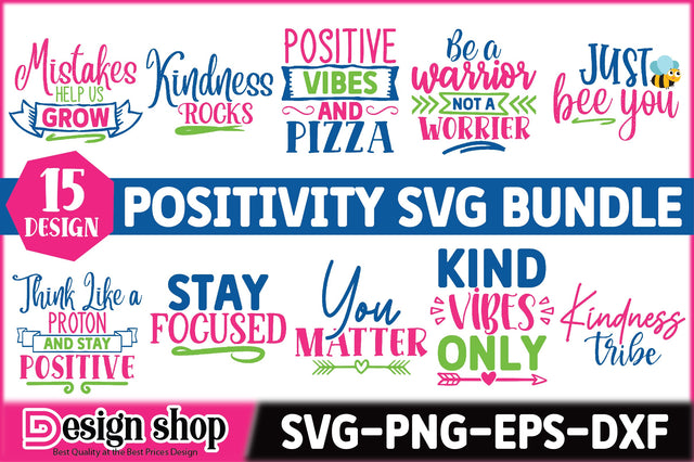 Positivity SVG Bundle SVG Ariyan 