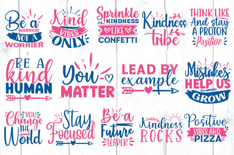 Positivity SVG Bundle SVG Ariyan 