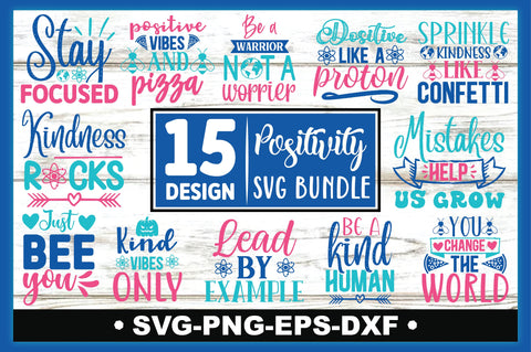 Positivity SVG Bundle SVG Ariyan 