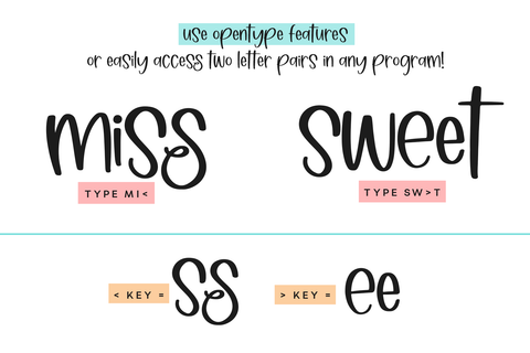 Possibly - A Quirky Handwritten Font Font KA Designs 