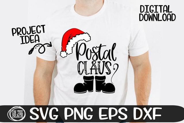 Postal Claus - SVG PNG EPS DXF SVG On the Beach Boutique 