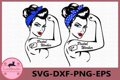 Postal Worker Svg SVG Lerastudio 