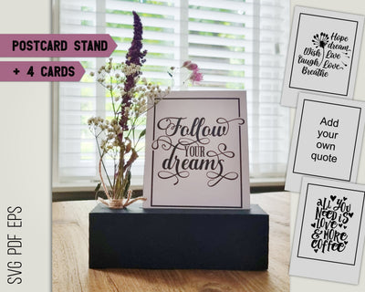 Postcard holder SVG Boertiek 