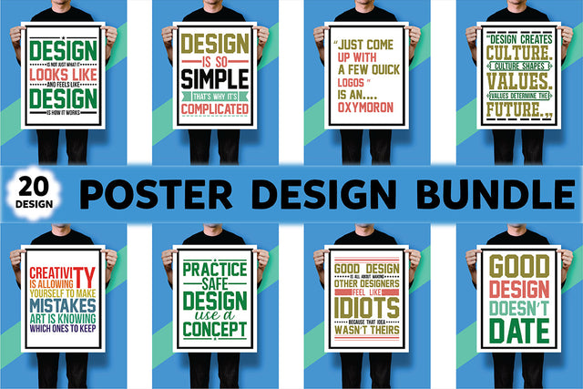 Poster Design Bundle SVG Rupkotha 