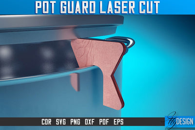 Pot Guard Laser Cut SVG |Pot Guard Laser Cut SVG Design | CNC Files SVG Fly Design 