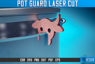 Pot Guard Laser Cut SVG |Pot Guard Laser Cut SVG Design | CNC Files SVG Fly Design 