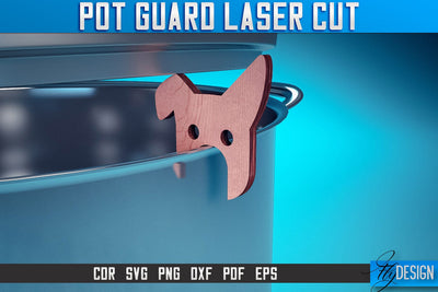Pot Guard Laser Cut SVG |Pot Guard Laser Cut SVG Design | CNC Files SVG Fly Design 