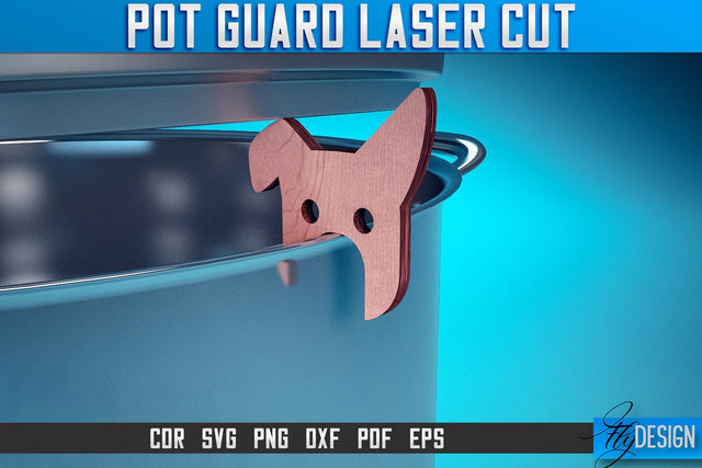 Pot Guard Laser Cut SVG |Pot Guard Laser Cut SVG Design | CNC Files SVG Fly Design 
