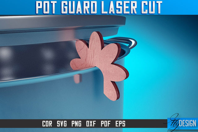 Pot Guard Laser Cut SVG |Pot Guard Laser Cut SVG Design | CNC Files SVG Fly Design 