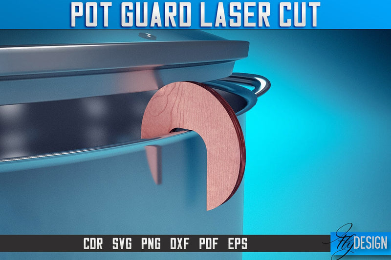Pot Guard Laser Cut SVG |Pot Guard Laser Cut SVG Design | CNC Files SVG Fly Design 