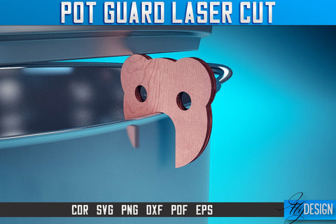 Pot Guard Laser Cut SVG | Pot Guard Laser Cut SVG Design | CNC Files SVG Fly Design 