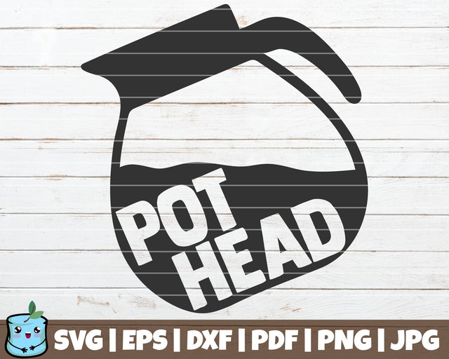 Pot Head SVG MintyMarshmallows 