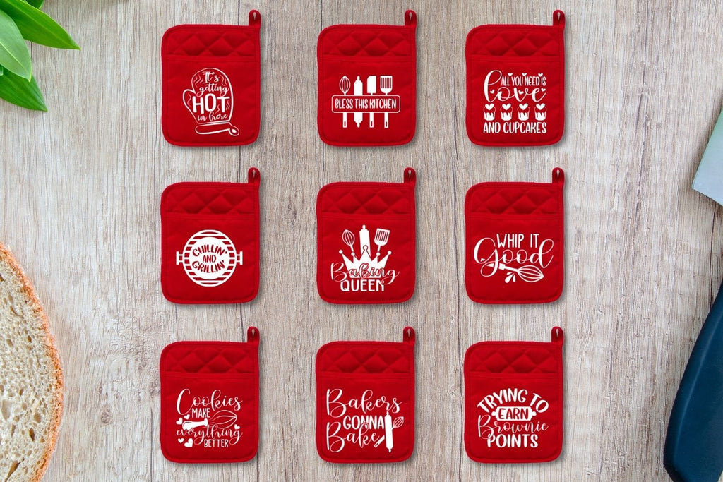 Pot Holder SVG Bundle - So Fontsy