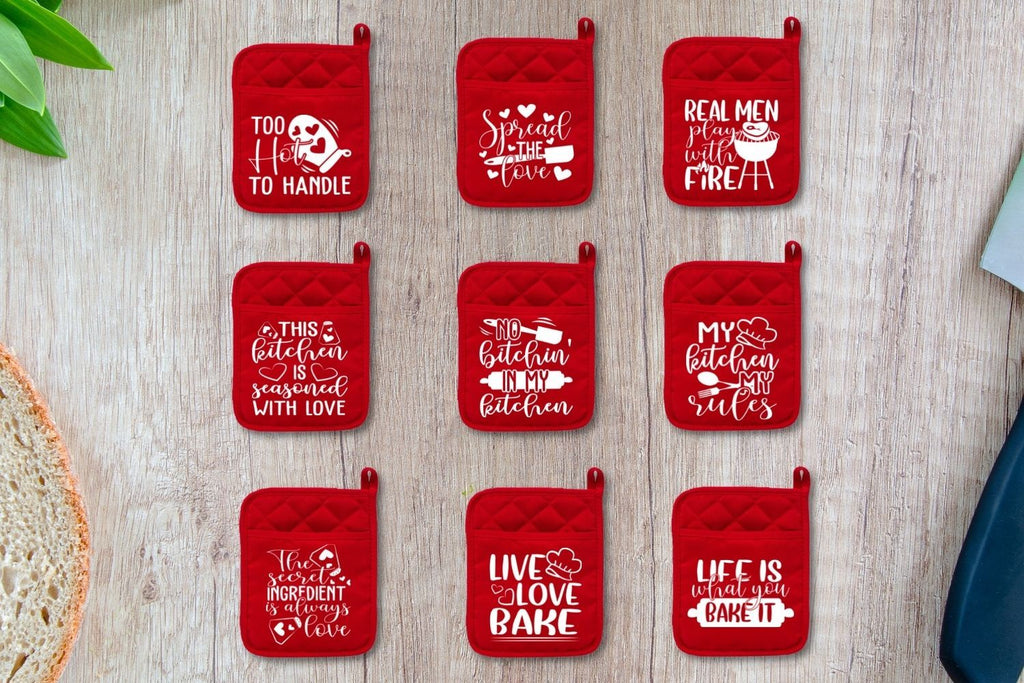 Pot Holder SVG Bundle - So Fontsy