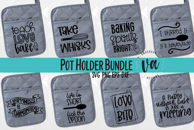 Pot Holder SVG Bundle SVG V. Anderson Designs 