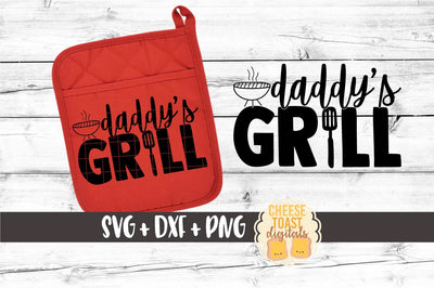 Pot Holder SVG | Daddy's Grill SVG Cheese Toast Digitals 