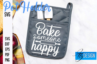 Pot Holder SVG | Kitchen Quotes Design | Home SVG SVG Fly Design 