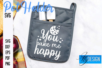 Pot Holder SVG | Kitchen Quotes Design | Home SVG SVG Fly Design 