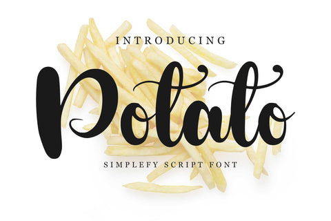 Potato Font LetterdayStudio 