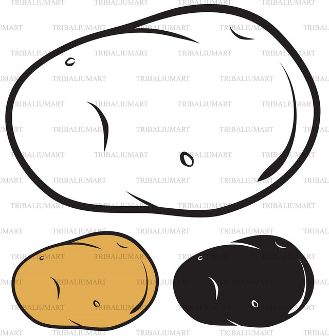 Potato SVG TribaliumArtSF 